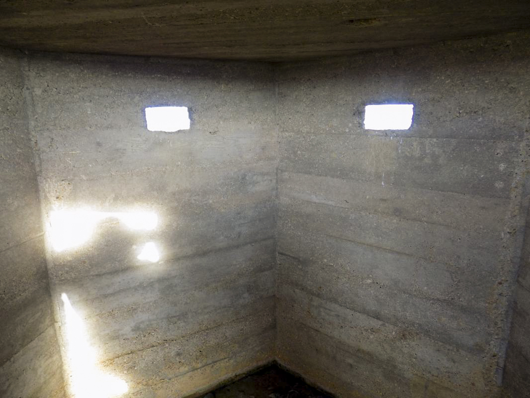 Ligne Maginot - PETIT REMILLY OUEST - (Observatoire d'infanterie) - Faces frontale - R Tucker
