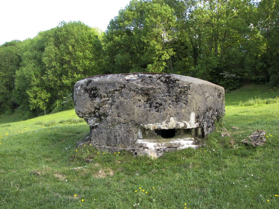 Ligne Maginot - BB91-B - SAUSSURE - (Observatoire d'infanterie) - L'observatoire se trouve au-dessus du blockhaus 102 Fosse-Colin-Noizet - J-F ALTHAUS - MMHA