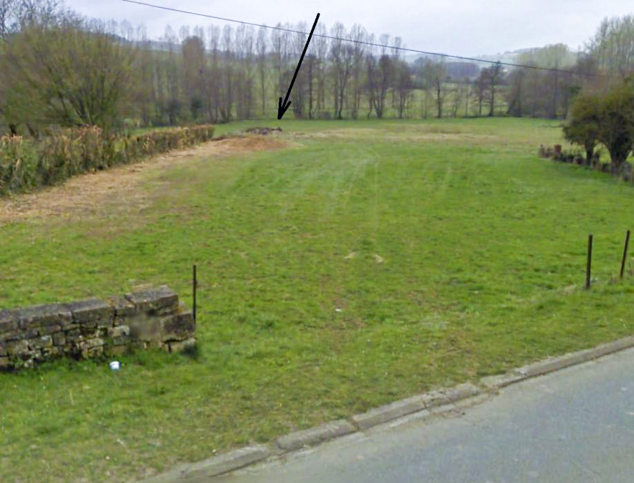 Ligne Maginot - 68 - THONNELLE NORD - (Blockhaus pour arme infanterie) - Vu de la rue principale de Thonnelle - Google Streetview