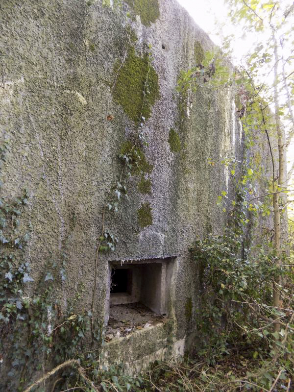 Ligne Maginot - 300 - CANAL DES ARDENNES - (Blockhaus pour arme infanterie) - Face frontale - R Tucker