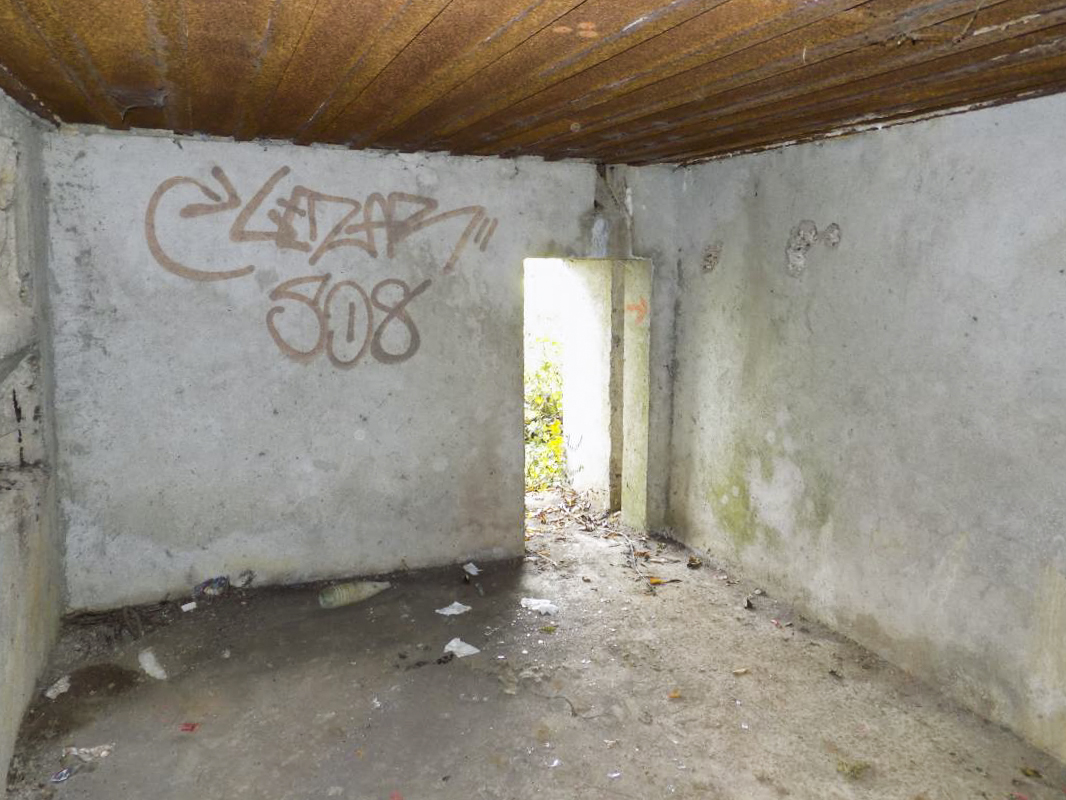 Ligne Maginot - 300 - CANAL DES ARDENNES - (Blockhaus pour arme infanterie) - L'arrière - R Tucker