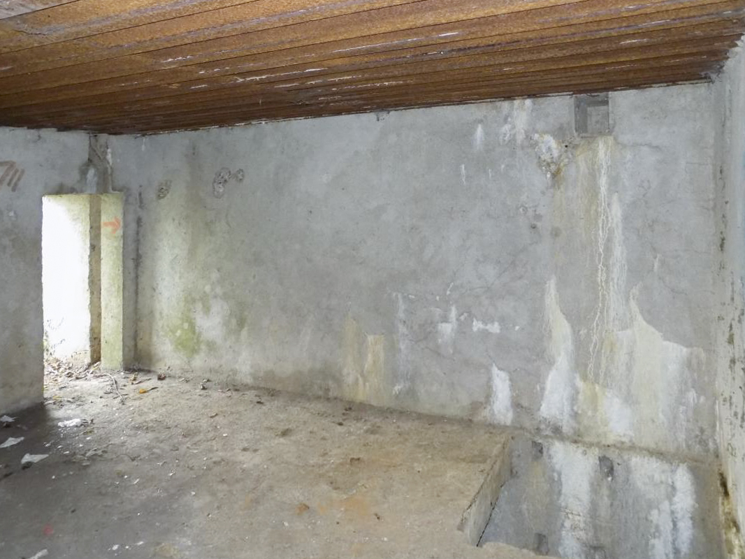 Ligne Maginot - 300 - CANAL DES ARDENNES - (Blockhaus pour arme infanterie) - Face gauche - R Tucker
