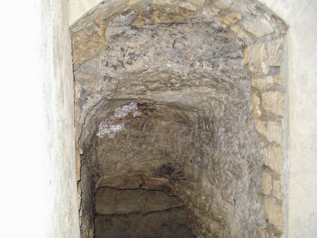 Ligne Maginot - FOND DAGOT (55° DI) - (PC de Secteur) - Galerie inachevée vers l'arrière de la structure - R Tucker