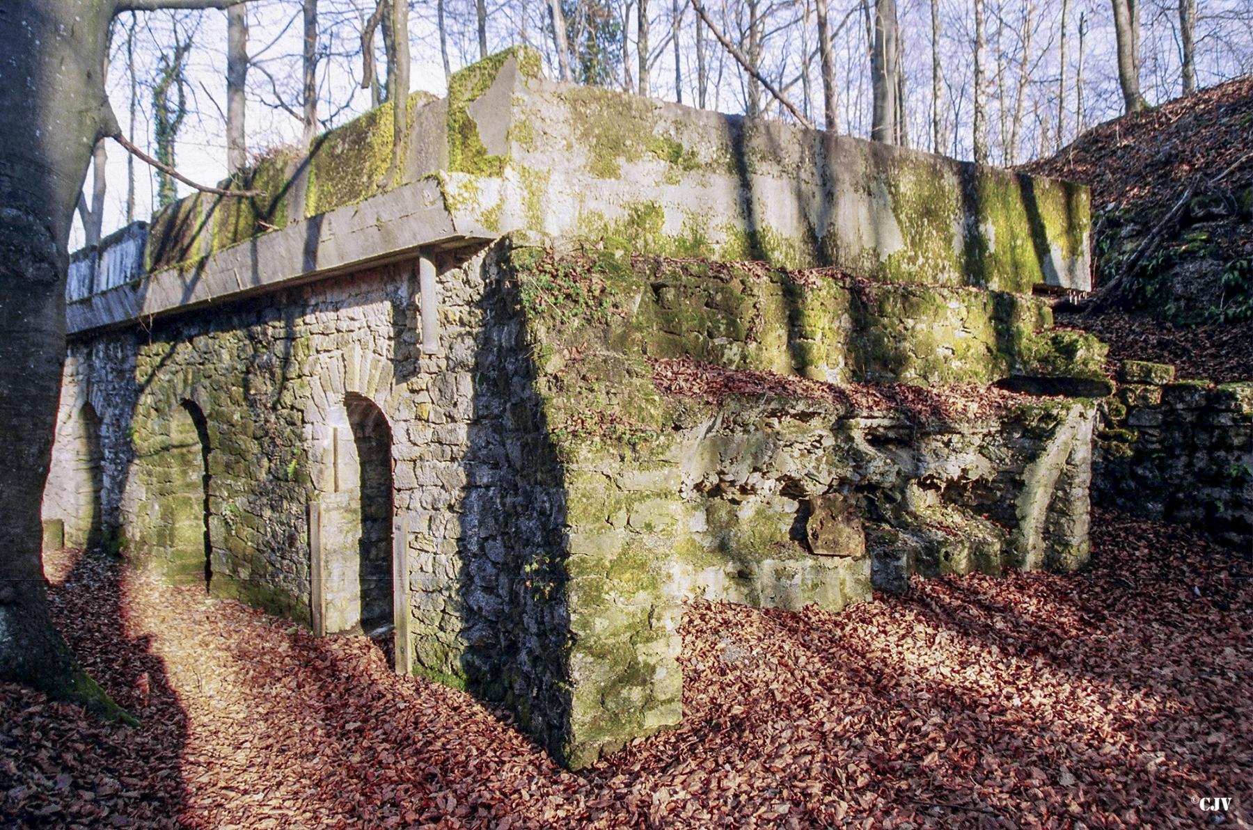 Ligne Maginot - FOND DAGOT (55° DI) - (PC de Secteur) - Le premier bâtiment coté Ouest - Lia VERMEULEN