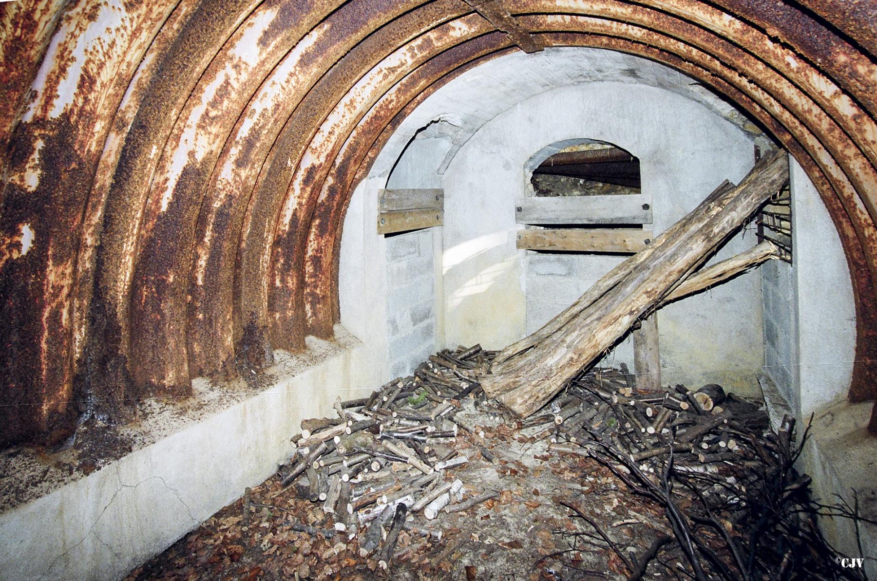 Ligne Maginot - FOND DAGOT (55° DI) - (PC de Secteur) - Le premier bâtiment cote ouest - Lia VERMEULEN
