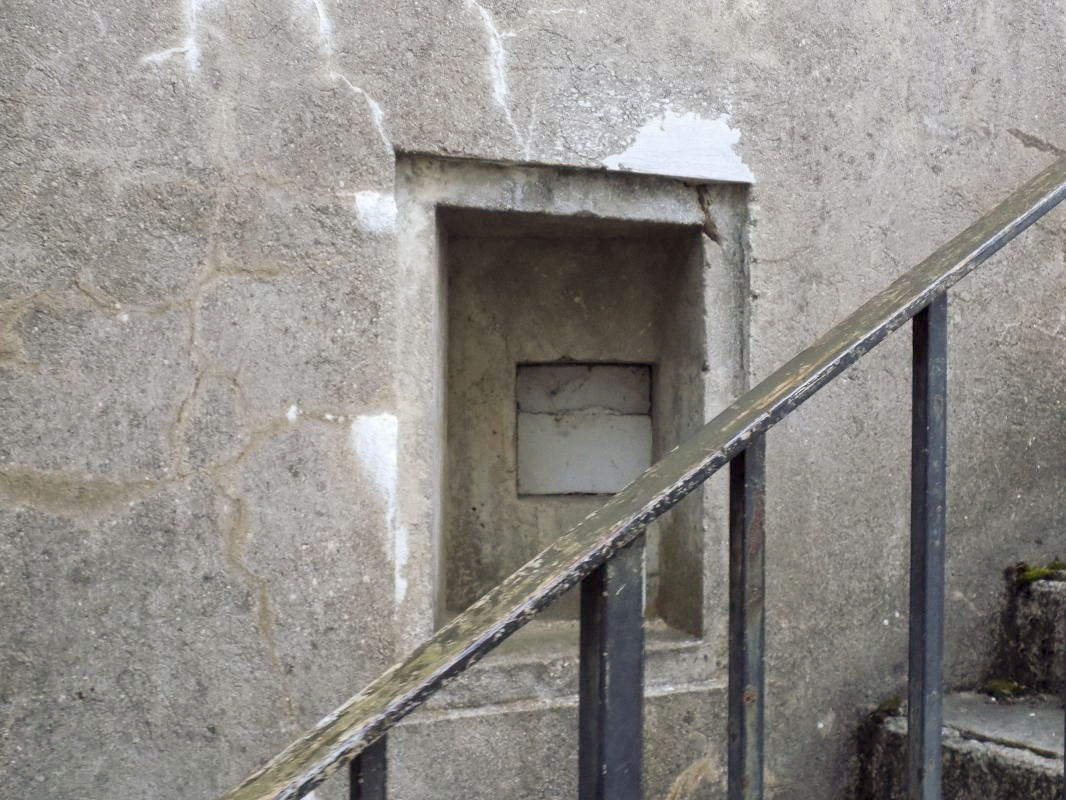 Ligne Maginot - MF8 - K - LA GREVE - (Poste GRM - Maison Forte) - Créneau FM, face l'arrière - R Tucker