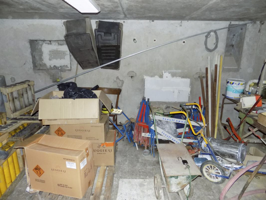 Ligne Maginot - MF8 - K - LA GREVE - (Poste GRM - Maison Forte) - Face frontale créneaux FM, AC et trou grenade - R Tucker