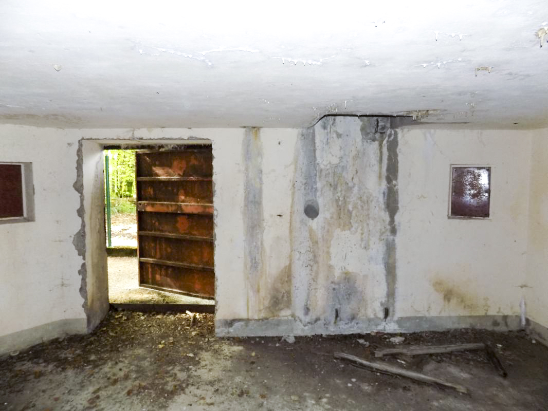 Ligne Maginot - MF10 - M - BOIS DE SAINT MENGES - (Poste GRM - Maison Forte) - L'entrée du blockhaus - R Tucker