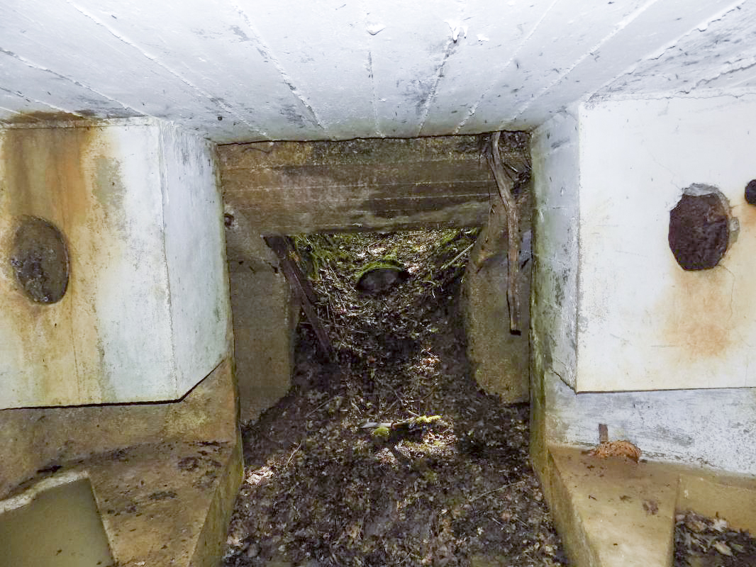 Ligne Maginot - 32A - SAINT OEUVRE - (Blockhaus pour canon) - Vers l'entrée - R Tucker