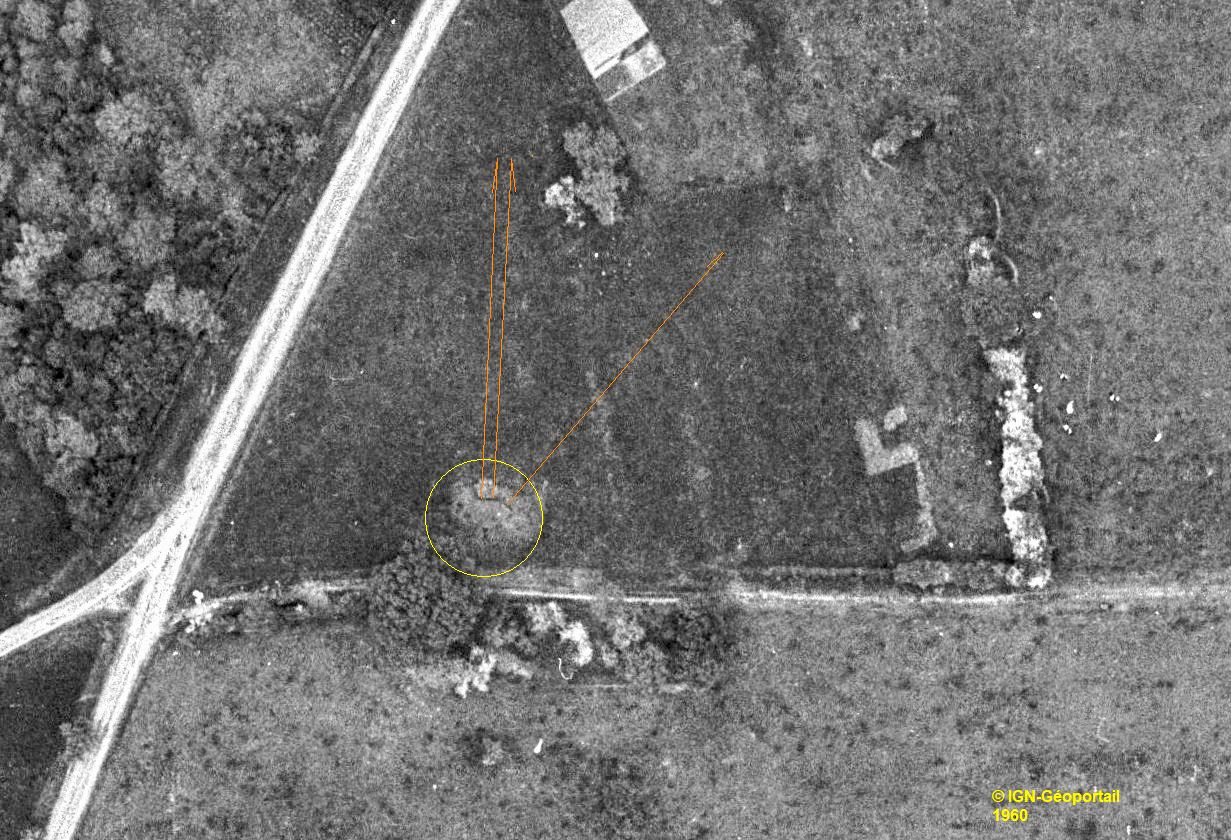 Ligne Maginot - 33A - HANNOGNE - (Blockhaus pour canon) -  - IGN