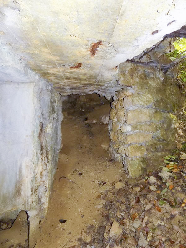 Ligne Maginot - 30A - COTE SAINT MARTIN - (Blockhaus pour canon) - Stockage des douilles, droite - R Tucker
