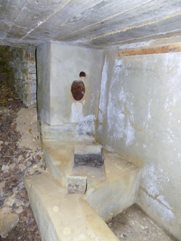 Ligne Maginot - 30A - COTE SAINT MARTIN - (Blockhaus pour canon) - Facilité pour deux types de canon AC - R Tucker