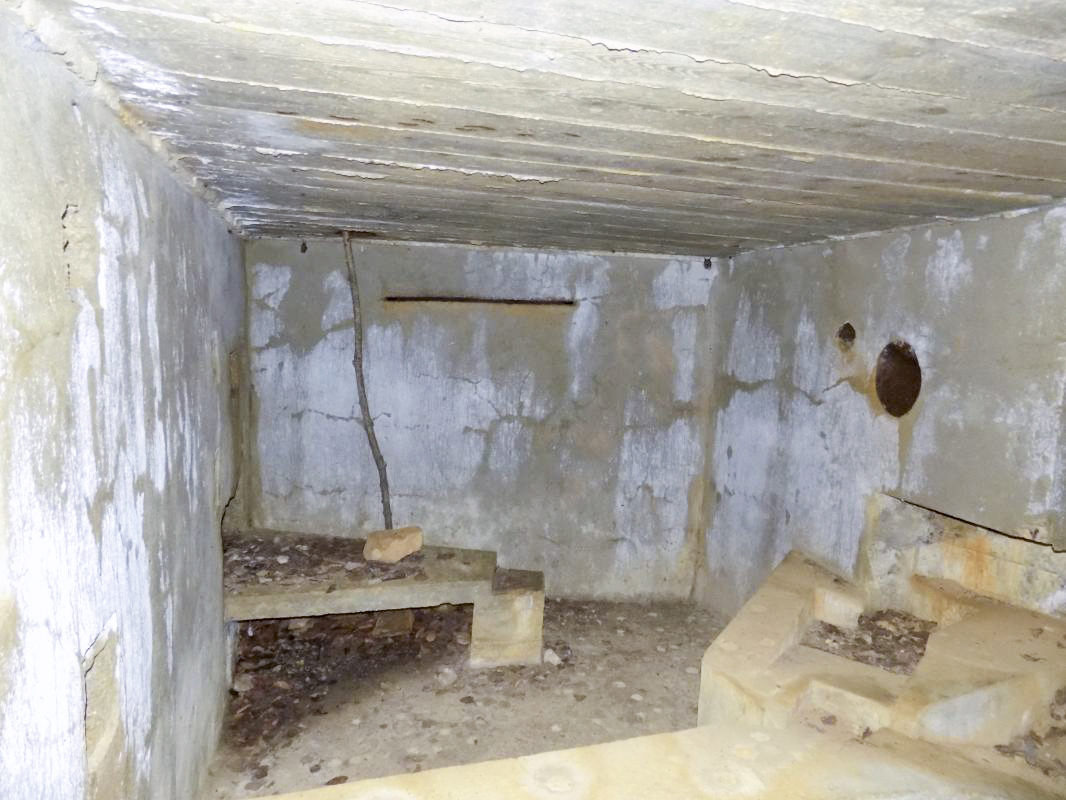 Ligne Maginot - 30A - COTE SAINT MARTIN - (Blockhaus pour canon) - Faces droite et l'arrière - R Tucker