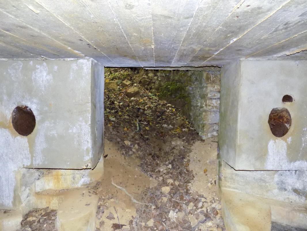 Ligne Maginot - 30A - COTE SAINT MARTIN - (Blockhaus pour canon) - L'entrée AC - R Tucker