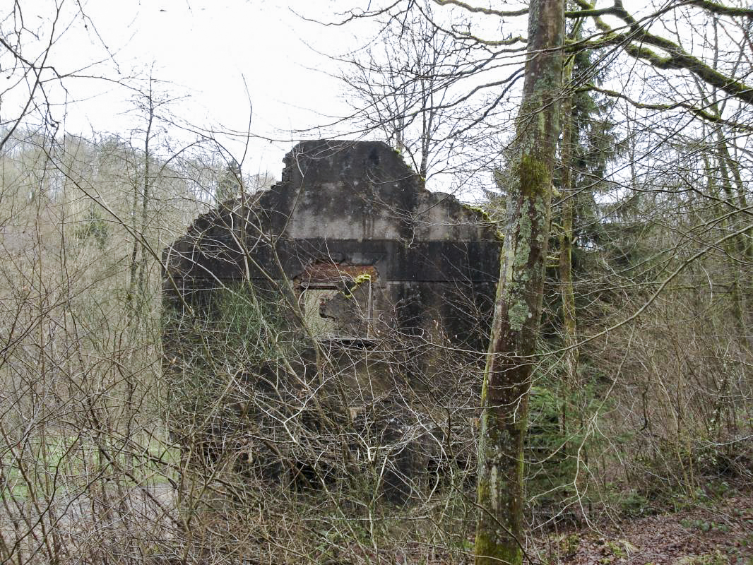 Ligne Maginot - MF11 - N - LA HATRELLE - (Poste GRM - Maison Forte) - Face gauche - R Tucker