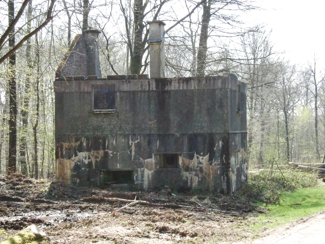 Ligne Maginot - MF14 - Q - BOUCHON DE LA GRENOUILLE - (Poste GRM - Maison Forte) - Face frontale - R Tucker