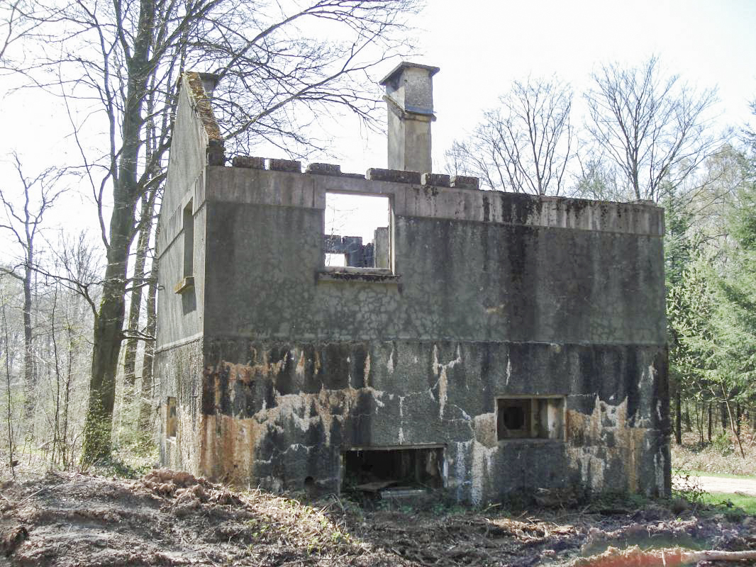 Ligne Maginot - MF14 - Q - BOUCHON DE LA GRENOUILLE - (Poste GRM - Maison Forte) - Face frontale - R Tucker
