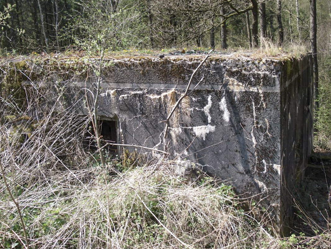 Ligne Maginot - MF15 - R - BOUCHON LOUIS VAL - (Poste GRM - Maison Forte) - Droite/frontale - R Tucker