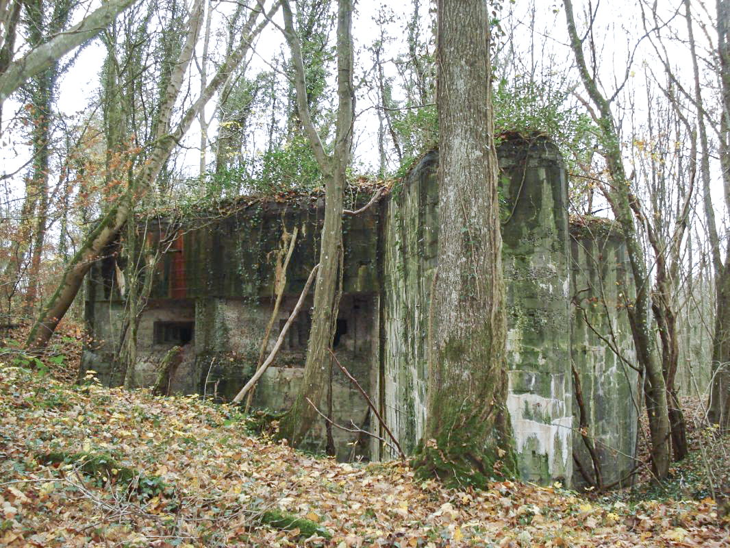 Ligne Maginot - CEZF-33  - LE DEFFOY - (Casemate d'infanterie - double) - Face est - R Tucker