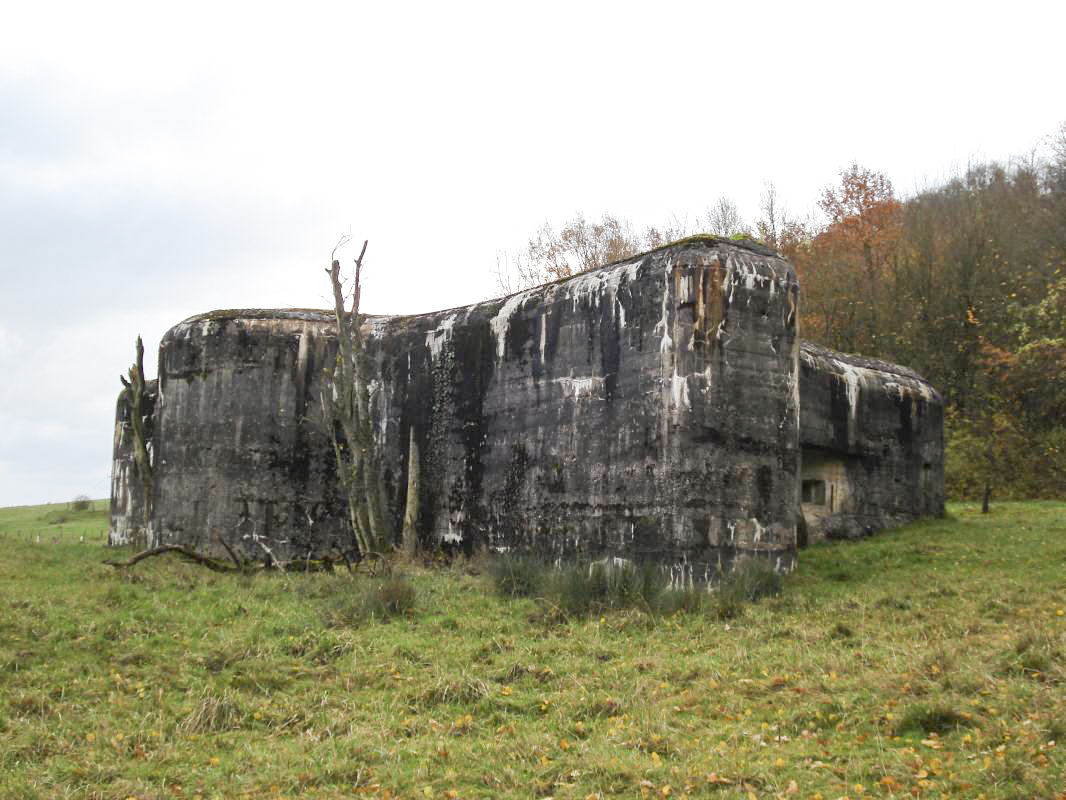 Ligne Maginot - CEZF-34  - LES TOURNILLONS - (Casemate d'infanterie - double) - Face frontale / l'ouest - R Tucker