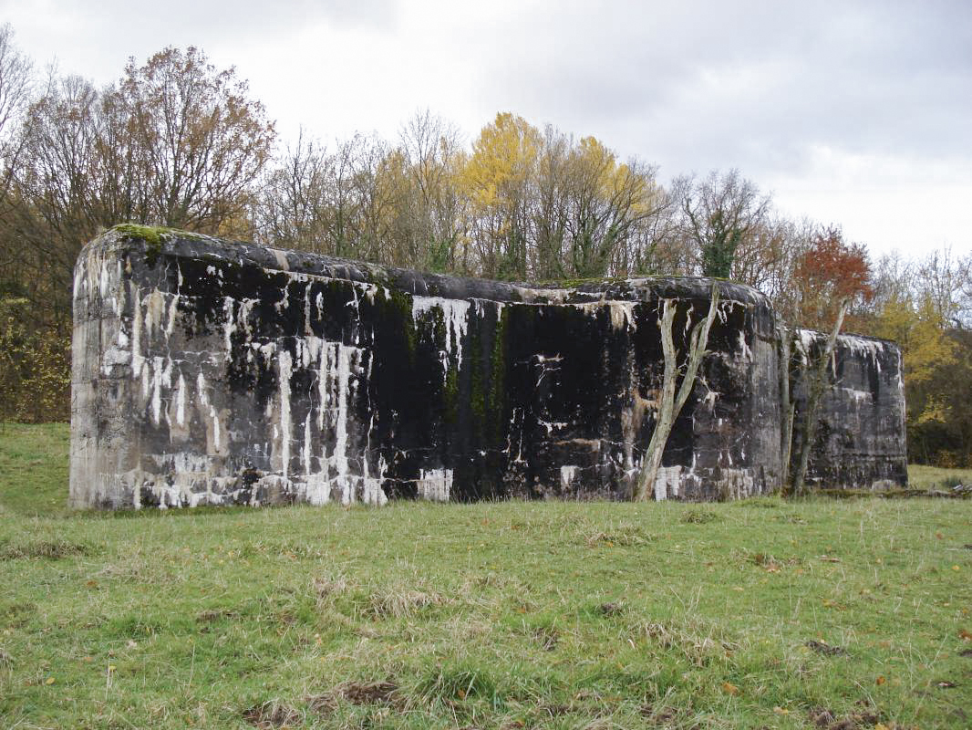 Ligne Maginot - CEZF-34  - LES TOURNILLONS - (Casemate d'infanterie - double) - Face frontale (nord) - R Tucker
