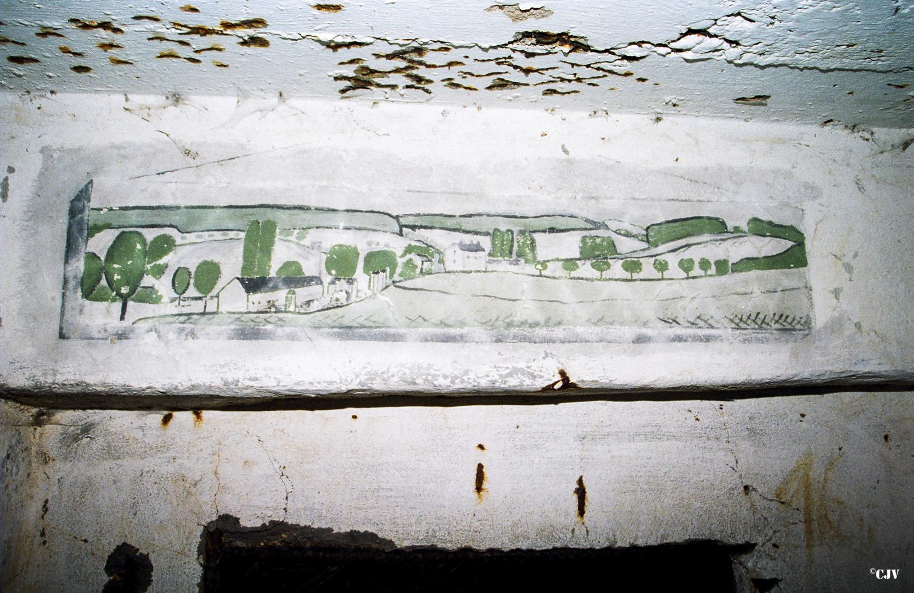 Ligne Maginot - BB5 - (Blockhaus pour canon) - Panorama de tir - Lia VERMEULEN