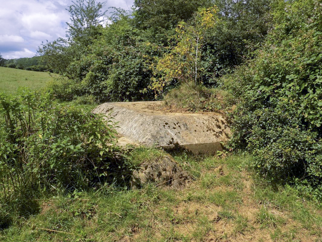 Ligne Maginot - R9 - AILLICOURT - (Blockhaus pour arme infanterie) - Face droite - R Tucker