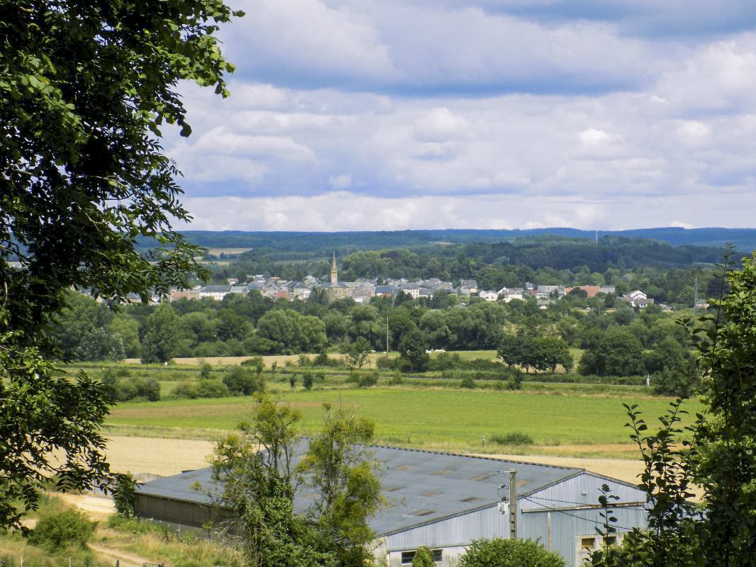Ligne Maginot - R9 - AILLICOURT - (Blockhaus pour arme infanterie) - Vue vers le nord-est, Bazeilles - R Tucker