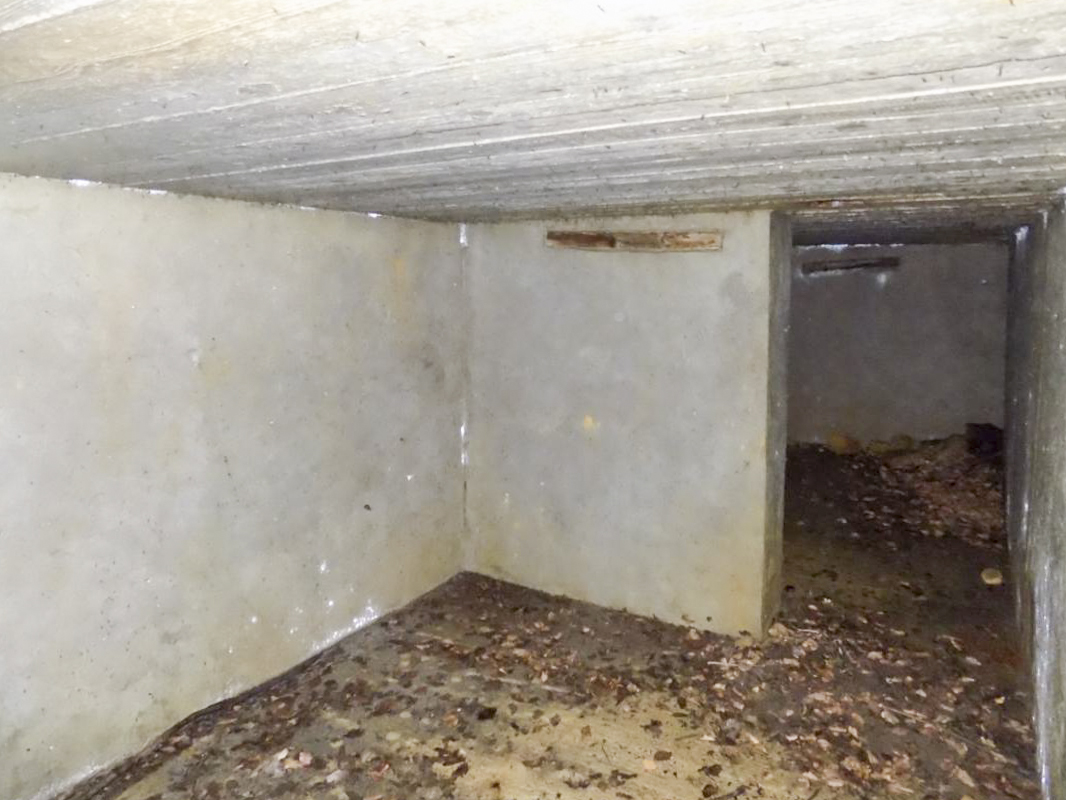 Ligne Maginot - ANGECOURT - (PC de Quartier) - Salle gauche - R Tucker