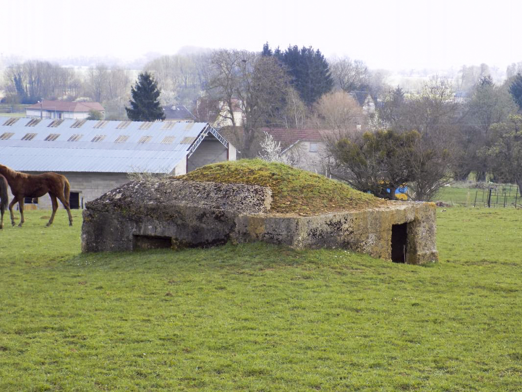 Ligne Maginot - R7 - PAMBOUR - (Blockhaus pour arme infanterie) - Faces gauche et l'arrière - R Tucker