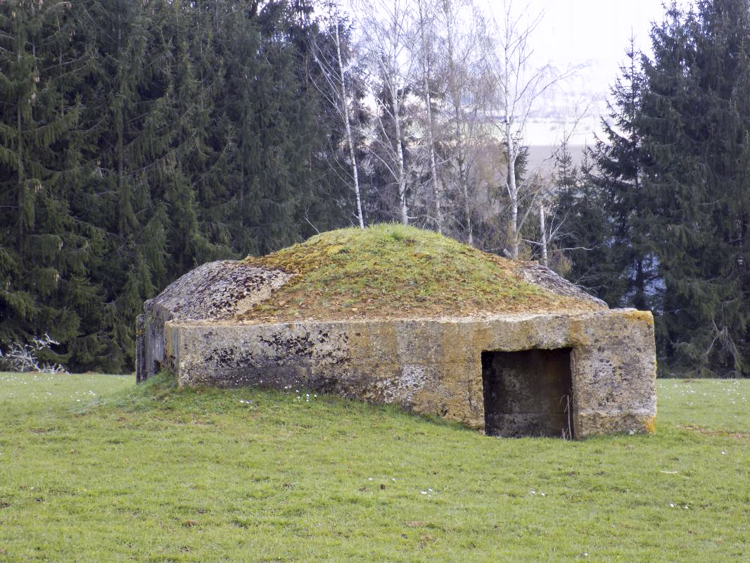 Ligne Maginot - R7 - PAMBOUR - (Blockhaus pour arme infanterie) - L'arrière - R Tucker