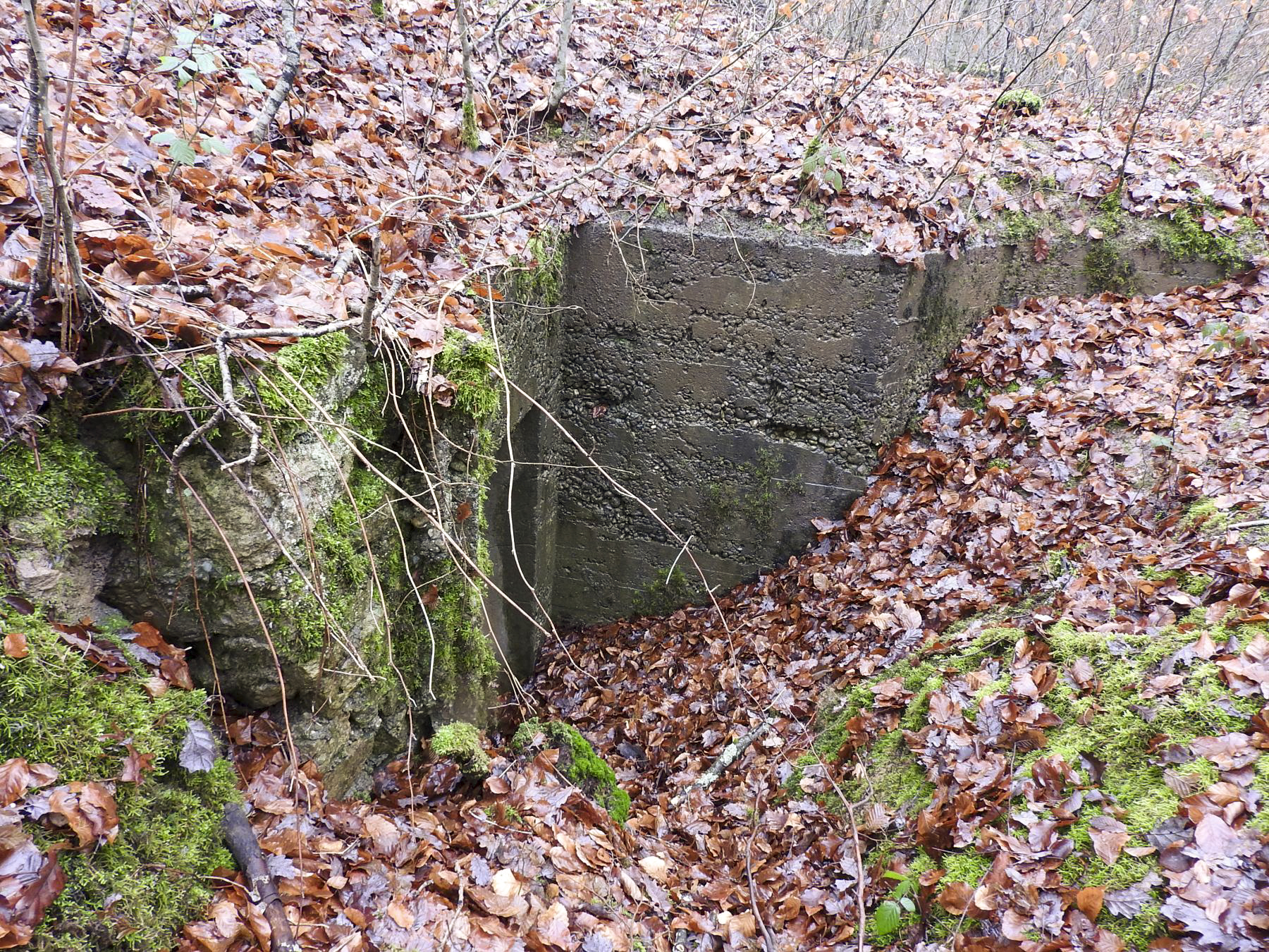 Ligne Maginot - BEWINKEL (I/174° RMIF) - (PC de Quartier) - La deuxième entrée. - STENGER Mathieu