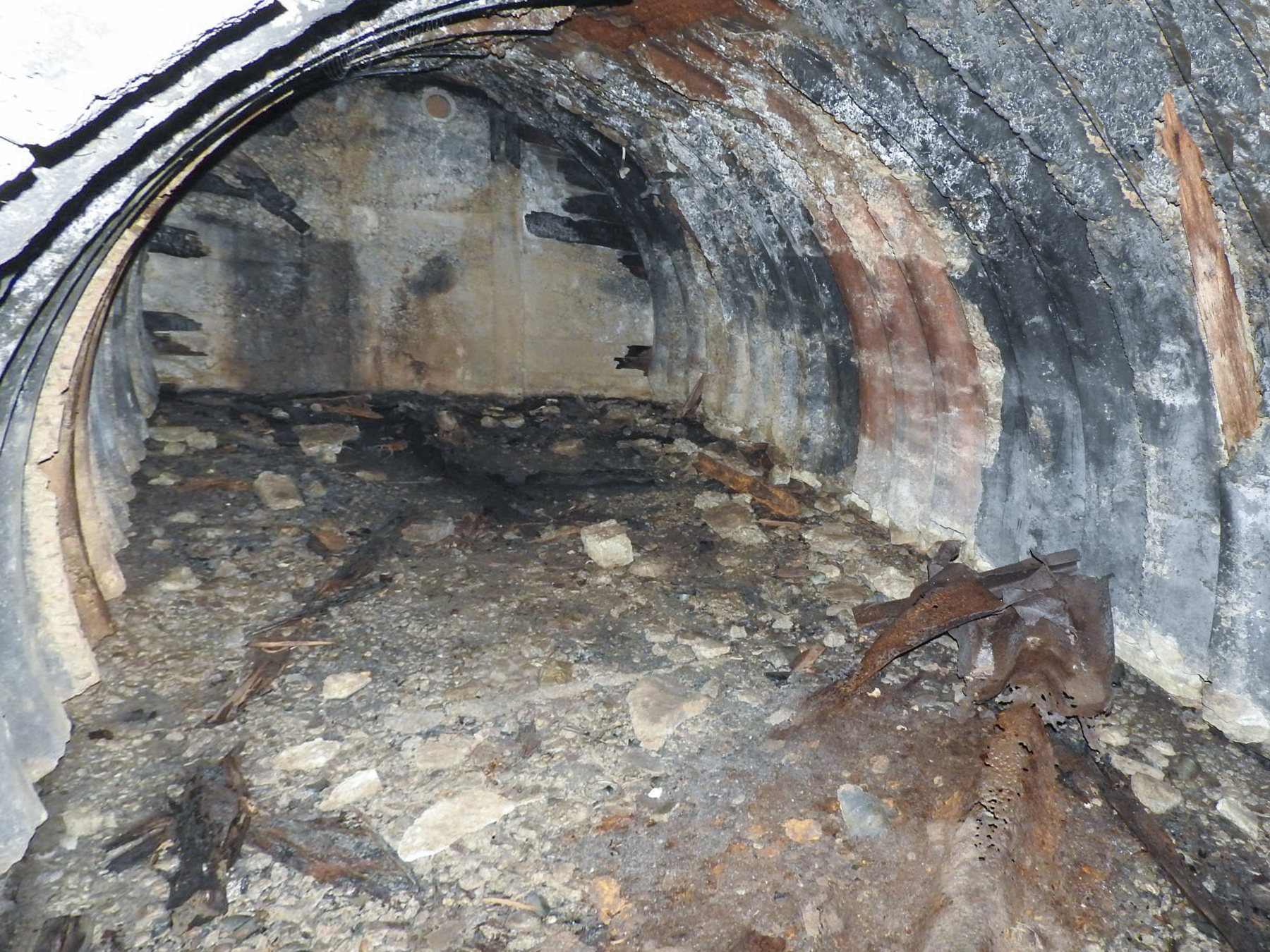 Ligne Maginot - BEWINKEL (I/174° RMIF) - (PC de Quartier) - L'une des alvéoles. - STENGER Mathieu
