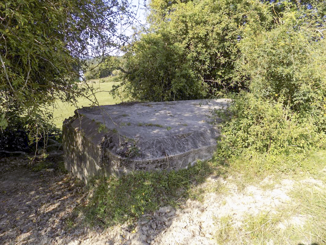 Ligne Maginot - 5 - BELLEVUE SUD - (Blockhaus pour arme infanterie) - Faces gauche et l'arrière - R Tucker