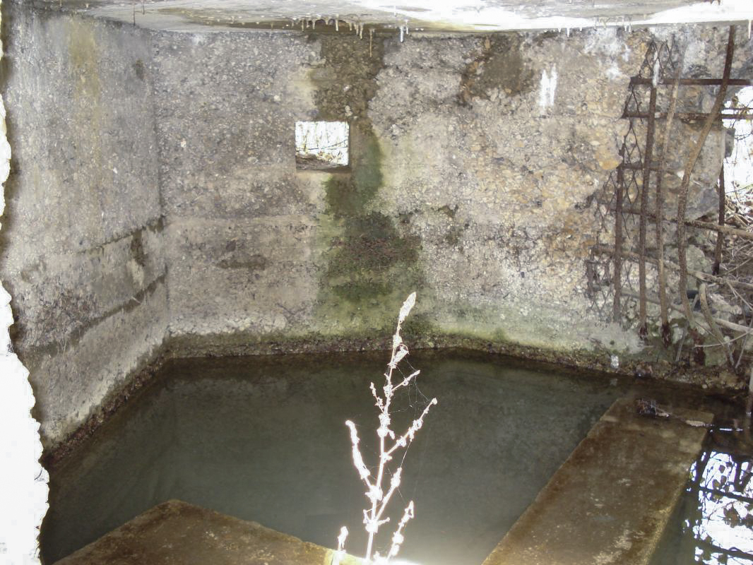 Ligne Maginot - 7BIS - EST DE FRENOIS - (Blockhaus pour canon) - L'interieur, gauche - R Tucker