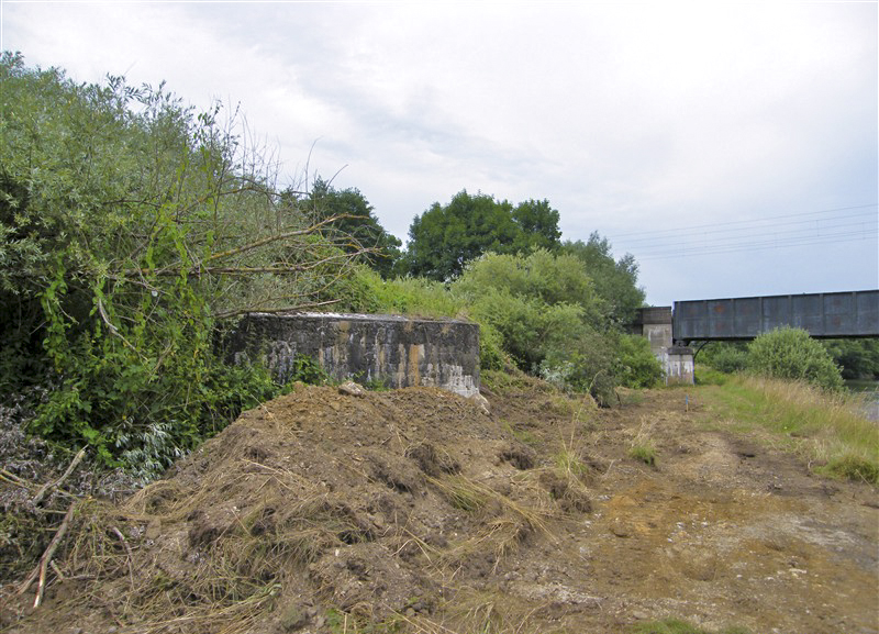 Ligne Maginot - 14 - PRE AUX PIERRES NORD - (Blockhaus pour arme infanterie) - Blockhaus simple type 'Barbeyrac' allégé modèle B flanquant à droite - Jean-Louis AUBLET & Sylvie MAINGUIN