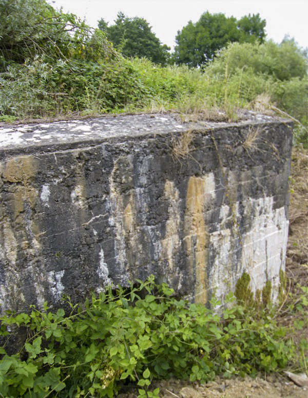 Ligne Maginot - 14 - PRE AUX PIERRES NORD - (Blockhaus pour arme infanterie) - Blockhaus simple type 'Barbeyrac' allégé modèle B flanquant à droite - Jean-Louis AUBLET & Sylvie MAINGUIN