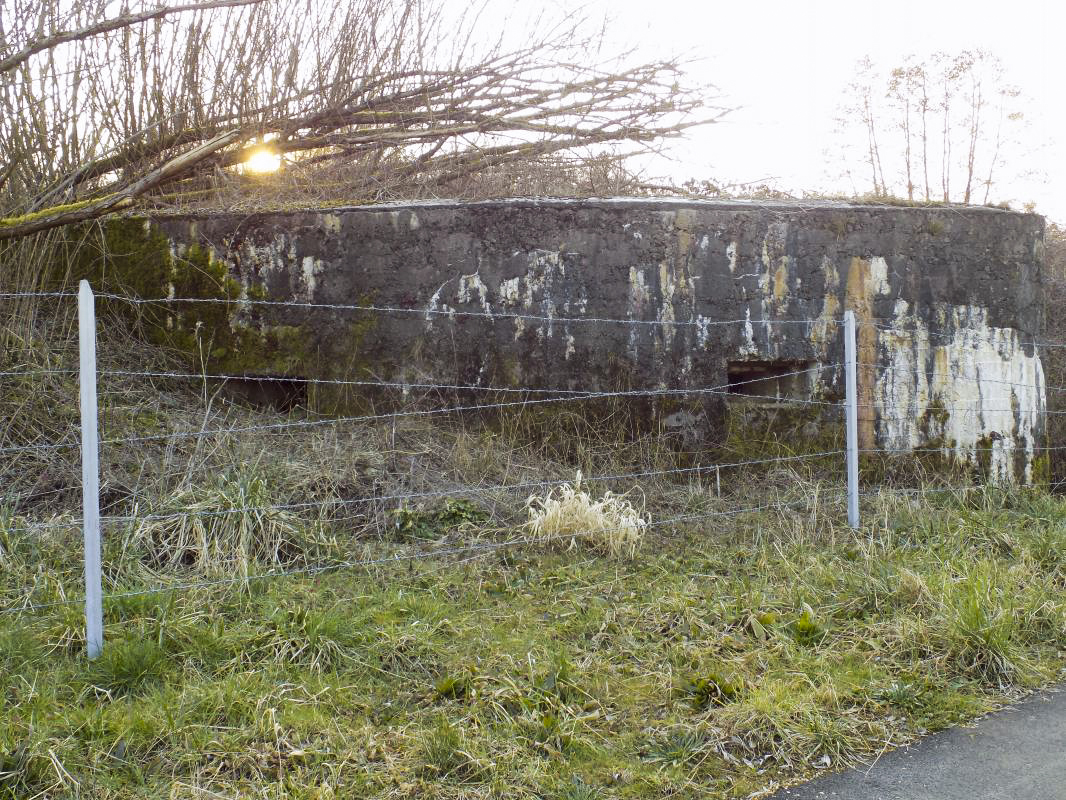 Ligne Maginot - 14 - PRE AUX PIERRES NORD - (Blockhaus pour arme infanterie) - Faces est et nord-est - R Tucker