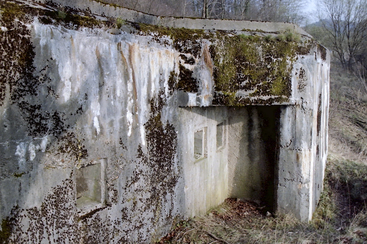 Ligne Maginot - BOIS DE LA COTE (169° RIF) - (PC de Sous-Secteur) - Le bâtiment principal disparu - Alain Perouffe