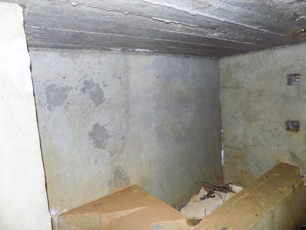 Ligne Maginot - 31A - LIPHE - (Blockhaus pour canon) - Face gauche, sans créneau - R Tucker