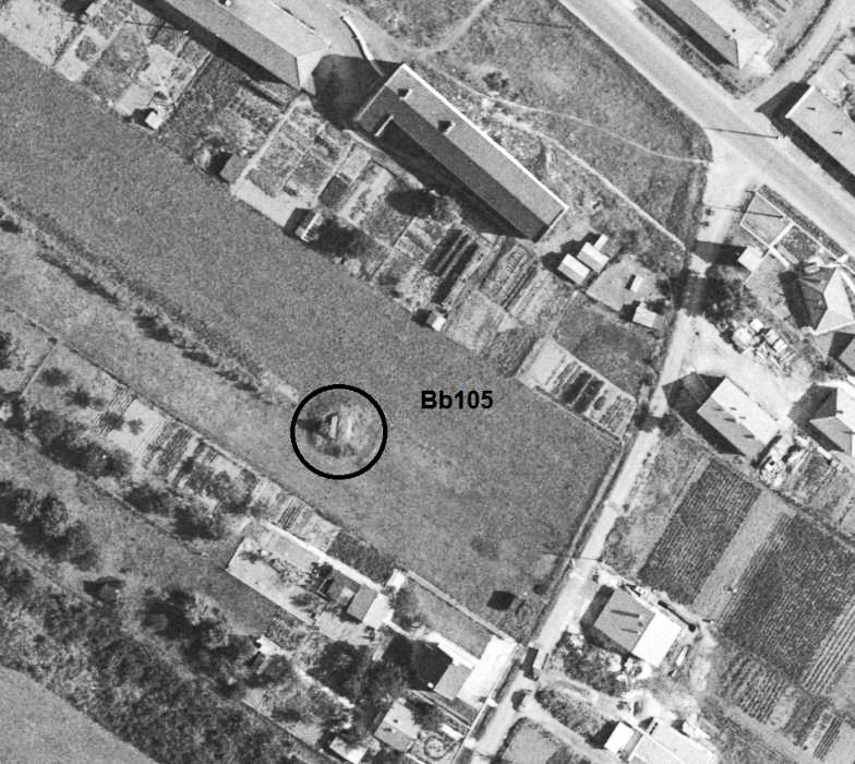 Ligne Maginot - 48 - CHEMIN DE LA TANNIERE - (Blockhaus pour canon) - Etat en 1964 - IGN