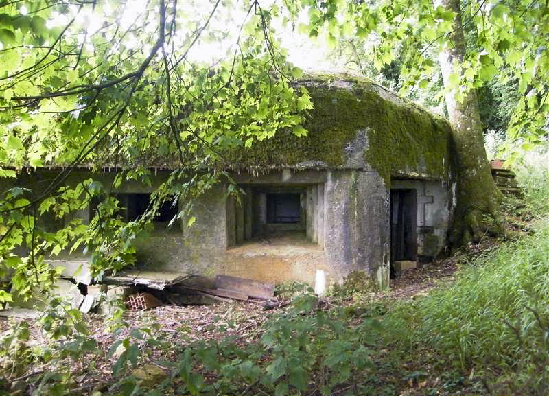 Ligne Maginot - 163 - COTE DE LA VALLIERE - (Blockhaus lourd type STG / STG-FCR - Simple) -  - © Jean-Louis AUBLET & Sylvie MAINGUIN