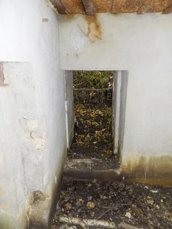 Ligne Maginot - 201 - LA NIVRAGNE OUEST - (Blockhaus pour canon) - Entrée hommes - R Tucker