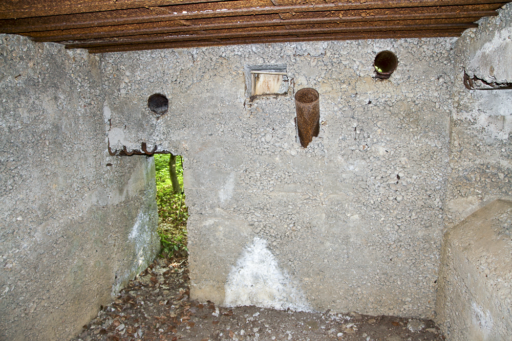 Ligne Maginot - CB337 - GRAND LOT NORD - (Blockhaus pour arme infanterie) - Vue intérieure de l'entrée du bloc - Michel Teiten