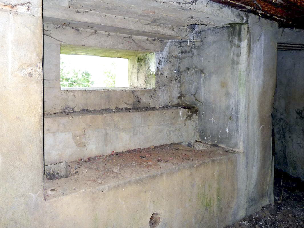 Ligne Maginot - 101 - PAQUIS DES CAILLES - (Blockhaus lourd type STG / STG-FCR - Double) - Créneau pour canon, sans trémie ni volet - JMBrams