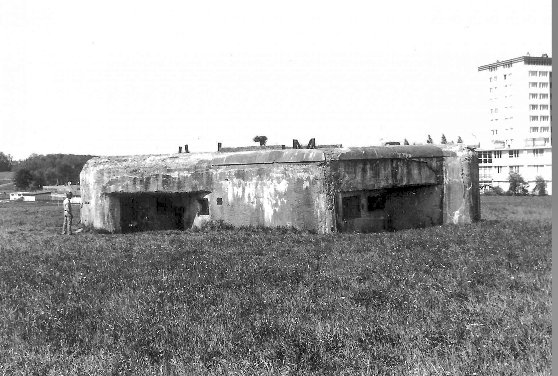 Ligne Maginot - 104 - SEDAN SUD - (Blockhaus lourd type STG / STG-FCR - Double) - Le blockhaus dans les années 1980 - Jean-Yves Mary