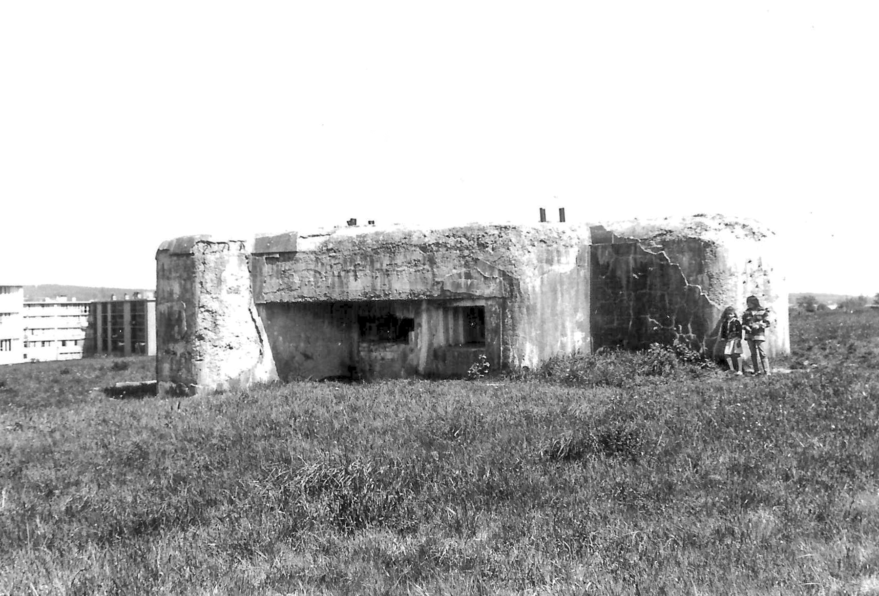 Ligne Maginot - 104 - SEDAN SUD - (Blockhaus lourd type STG / STG-FCR - Double) - Le blockhaus dans les années 1980 - Jean-Yves Mary