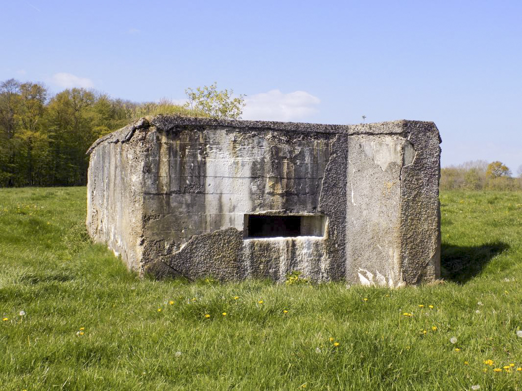 Ligne Maginot - 202 - LA NIVRAGNE EST - (Blockhaus pour canon) - Face frontale - R Tucker