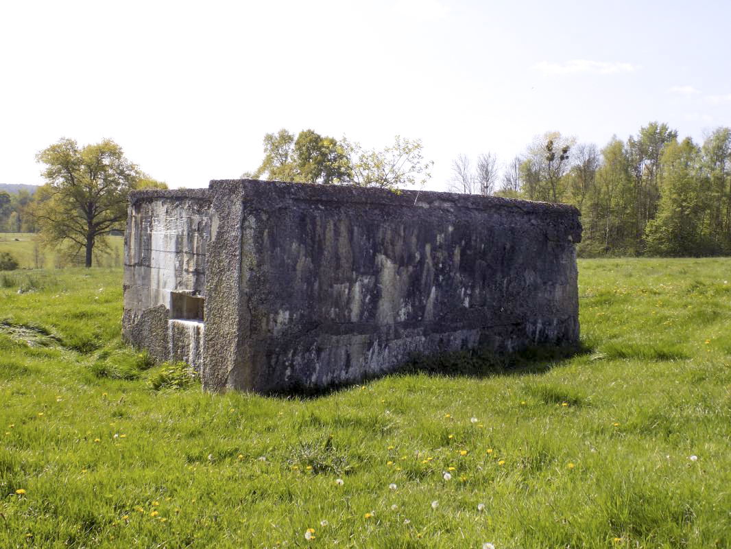 Ligne Maginot - 202 - LA NIVRAGNE EST - (Blockhaus pour canon) - Faces frontale et gauche - R Tucker