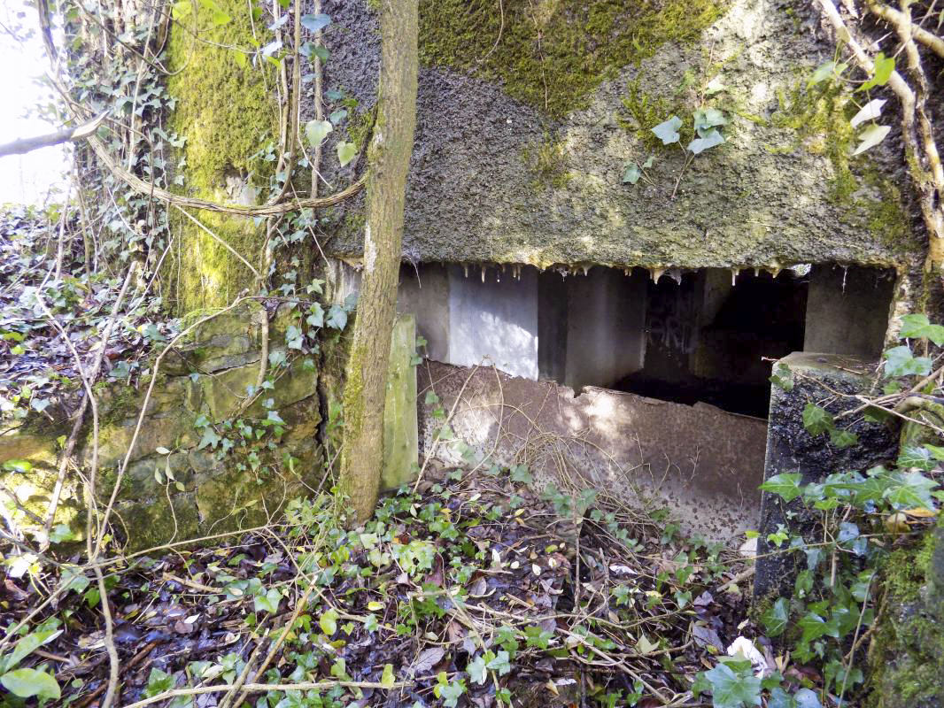 Ligne Maginot - 210 - PONT DE VILLETTE OUEST - (Blockhaus pour canon) - Entrée AC - R Tucker